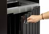 Artri Alu 110L recycling bin for other waste with ashtray