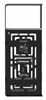 Artri 110L recycling bin for other waste