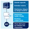 Hand towel dispenser Tork Matic white H1