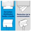 Hand towel dispenser Tork Elevation H3 white