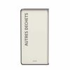 75L recycling bin for other waste, white Cubatri