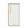90L white plastic recycling bin, Cubatri