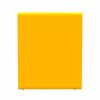 90L white plastic recycling bin, Cubatri