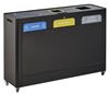 Recycling bin Rossignol 3x60 L yellow and blue