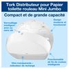 Mini jumbo toilet paper dispenser Tork Elevation T2 white