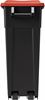 55504 - 65L Red Mobile Recycling Bin
