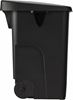 55505 - 85L black mobile recycling bin