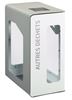 90L Cubatri white recycling bin (Vigipirate security alert) for other waste