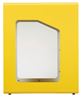 90L plastic Cubatri white recycling bin (Vigipirate security alert)