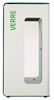 90L glass Cubatri white recycling bin (Vigipirate security alert)