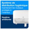 Tork T7 compact black dispenser