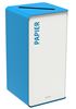 Selective waste bin 40L white paper
