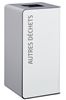 Waste sorting bin 40L other white waste