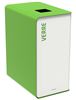 Selective sorting bin 65L white glass