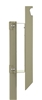 Outdoor ashtray Rossignol 3L gray cement