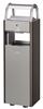 Outdoor ashtray trash can 6L/30L Rossignol gray