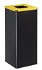 Calitri 40L yellow recycling bin