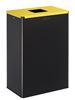 Calitri 60L yellow recycling bin