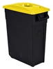 Yellow 65L selective sorting bin
