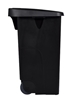 Selective waste bin 110L black