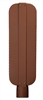 Outdoor bin Rossignol 60 L urbanet corten effect