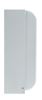 Bin Rossignol external wall 30 L gray metal