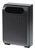 Rossignol 30 L outdoor wall mounted bin black