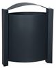 Rossignol 40 L matt anthracite wall-mounted outdoor bin