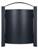 Rossignol 40 L matt anthracite wall-mounted outdoor bin