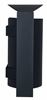 Rossignol 40 L matt anthracite wall-mounted outdoor bin
