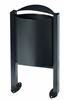 Outdoor trash can 40 L Rossignol anthracite mat