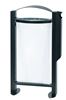 Dustbin ashtray vigipirate Rossignol 60L feet matt anthracite