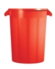Food container Rossignol Round red 100L