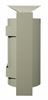 Trash external wall 40 L Rossignol gray cement