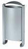 Outdoor trash Rossignol Arkéa 60 L gray metal