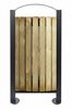 Outdoor trash timber Rossignol 60L gray manganese
