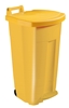 56360 - Kitchen bin Rossignol 90 liters yellow HACCP