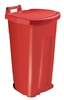 Kitchen bin Rossignol 90 liter HACCP red