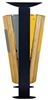 Trash bin Rossignol wood 2 flow metal plastic
