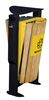 Outdoor wooden sorting bin with 2 ashtrays