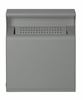 Outdoor ashtray Rossignol 2 L Kopa gray metal