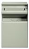 Ashtray bin Rossignol gray cement 15L