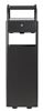 Outdoor ashtray trash can 6L / 30 L Rossignol black