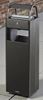 Outdoor ashtray trash can 6L / 30 L Rossignol black