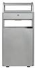 Outdoor ashtray bin 12 L / 60 L gray metal on foot