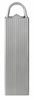 Outdoor ashtray bin 12 L / 60 L gray metal on foot