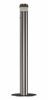 Rossignol 2.5L Outdoor Freestanding Ashtray, Aluminum Grey