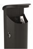 Outdoor ashtray on stand Rossignol 2.5L black