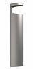 Rossignol 9L metal grey outdoor wall ashtray