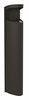 Rossignol 9L black outdoor wall-mounted ashtray